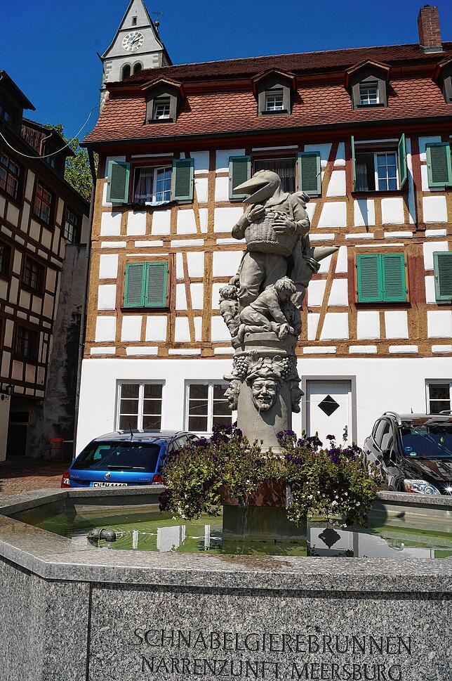 Der Gemeinderat stimmte für die Sparmaßnahme, die Meersburger Brunnen täglich eine Stunde weniger fließen zu lassen.