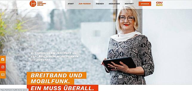 Bild 1: Von engagiert bis unsichtbar: So präsentieren sich die Landtagskandidaten des Wahlkreises Waldshut im Internet