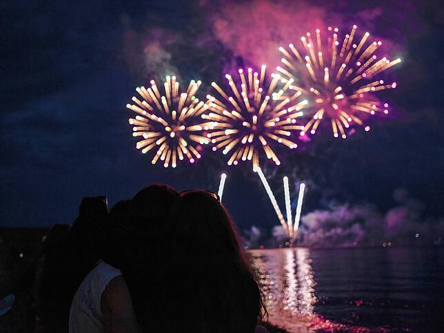 Bild 18: Bilder vom Feuerwerk beim Seehasenfest