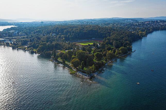 Hier am Horn in Konstanz endet der Bodanrück.