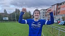Tim Schell feiert sein siebtes Bezirksligator, am Ende aber musste er und die SG BAT mit einem 2:2 gegen Rielasingen-Arlen II vorlieb ...