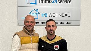 Wohl bald doch nicht im Dress des Türk. SV Singen: Nedzad Plavci (rechts). Foto: Verein