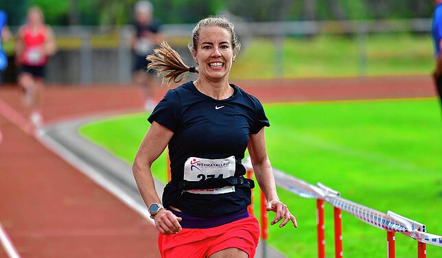 Bestes Training: Hanna Splittgerber aus Laufenburg trainierte beim Wehratallauf für den Köln-Marathon, bei dem sie in vier Wochen startet.
