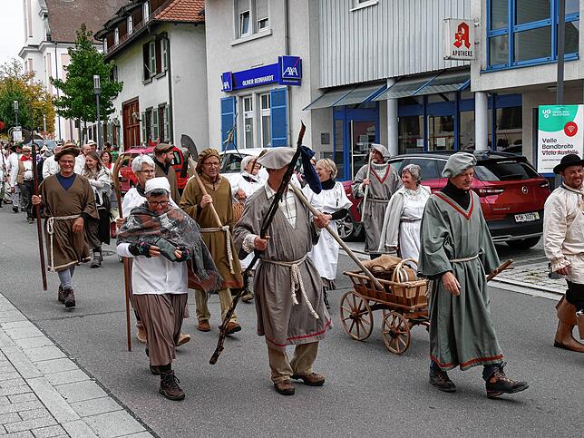 Bild 36: Der Freiheitszug der Hegauer 1524