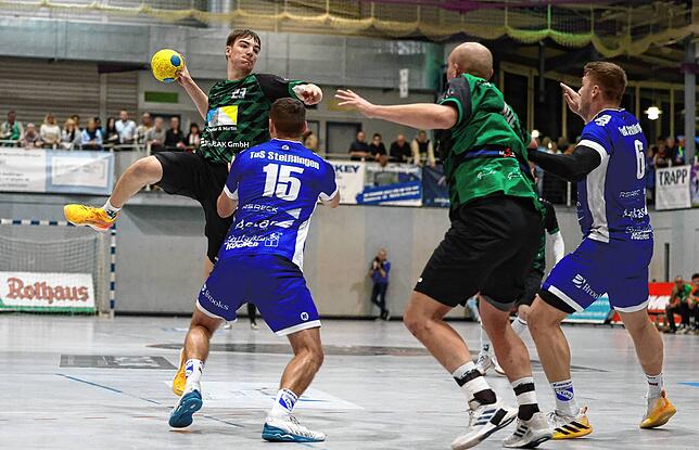 Bild 3: Unsere große Bildergalerie vom Steißlinger Derbysieg in der Handball-Oberliga gegen den TV Ehingen.
