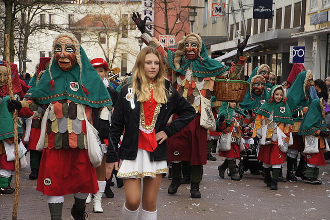 Bild 7: Bilder vom Kinderumzug zum Ringtreffen des Alemannischen Narrenrings am Samstag