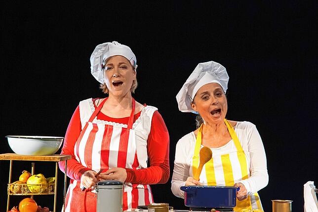 Frau Süß und Frau Salzig sind so unterschiedlich wie Zucker und Salz: Das Duo Altenbach+Honsel bringt am Freitag, 20. Oktober, eine ...