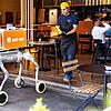 Mit diesem Roboter wurden die Kunden von Zeki Bulgurcus Dönerladen zwei Wochen lang beliefert. Doch damit ist jetzt Schluss.