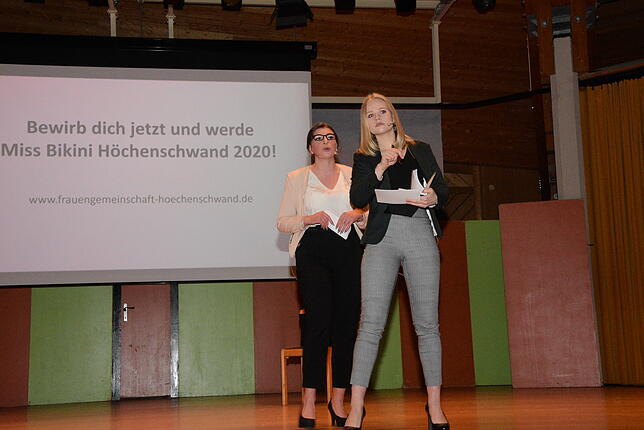 Die Tourismusexperten (von links) Catharina Villinger und Janine Behringer.