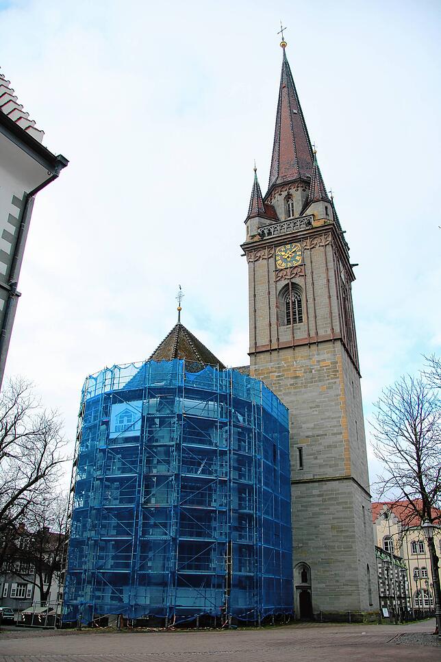 Das Münster wird derzeit saniert. Dafür gibt es Punktabzüge.