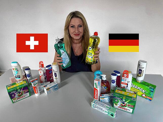 Bild 10: Überraschung beim Preisvergleich in Deutschland – Schweiz: Ein Produkt ist in der Schweiz viel günstiger!