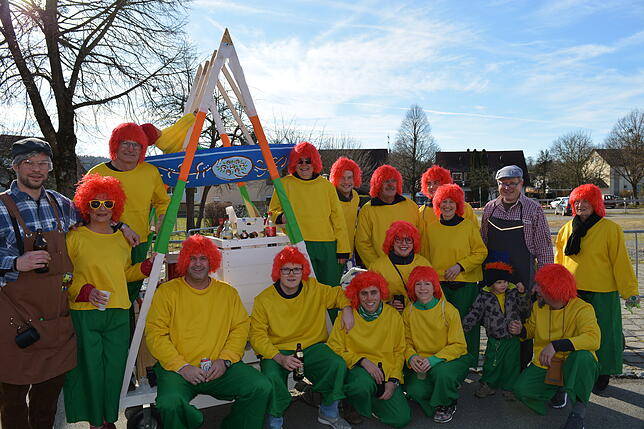Bild 39: Bilder vom Leimbacher Rathaussturm