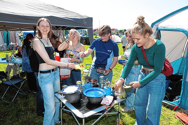 Bild 21: Campus Festival Konstanz 2024: Bilder vom Campingplatz am Freitag