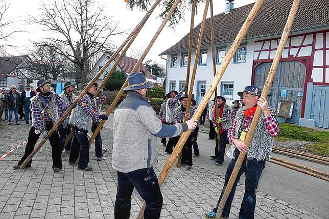 Bild 30: Die schönsten Bilder vom Narrenbaumsetzen im Deggenhausertal (Teil 2)