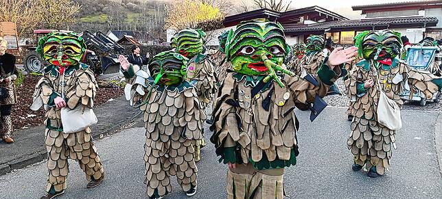 Bild 14: Die schönsten Bilder der Straßenfasnet in Oberlauchringen