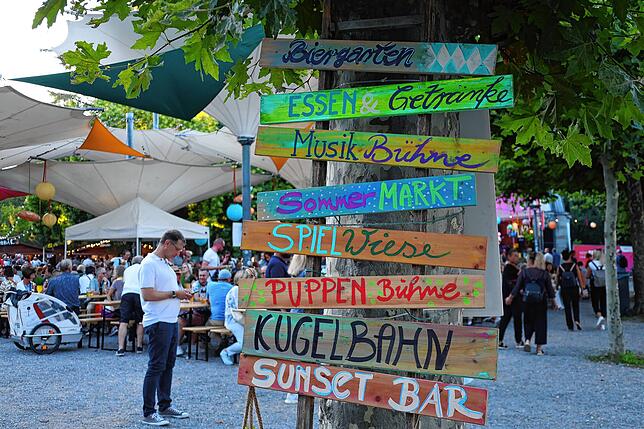 Bild 18: Beim Stadtgarten-Fest in Konstanz wird am Donnerstag weitergefeiert: Hier gibt's alle Bilder