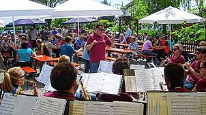 Das Vatertagsfest des Musikvereins Daisendorf/Stetten in Baitenhausen-Meersburg findet jedes Jahr großen Anklang bei Wanderern und ...