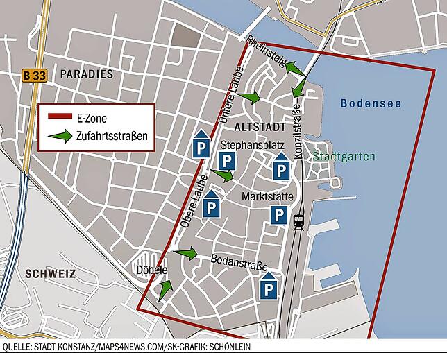 Bild 1: E-Zone zum Zweiten: Ideale Lösung oder Katastrophe für die Innenstadt?