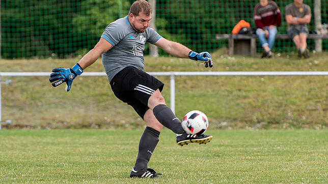 Der Fänger: Daniel Karthan (hier ein Archivbild) wurde zum Matchwinner der SG Höchenschwand/Häusern. In der Partie gegen den SV Rheintal ...