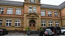 Der Altbau der Grundschule Stockach.