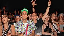Bild : Bilder vom Soutside 2022: So feierten die Fans am Samstag auf den Konzerten