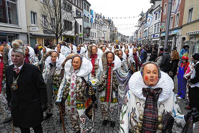 Bild 12: Bilder vom Historischen Umzug am Fasnetmontag in Villingen &ndash; Teil 2