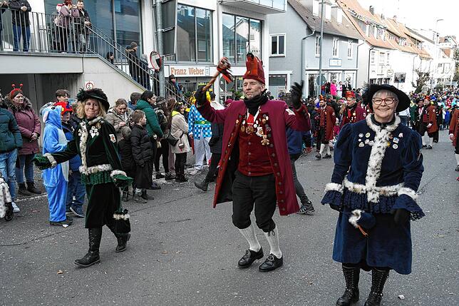 Bild 24: Bilder vom Narrensprung der Narrenzunft Seegockel in Friedrichshafen (3/3)