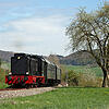 Die Sauschwänzlebahn, hier bei Fützen, ist ein Wahrzeichen für Blumberg und die gesamte Region. Bild: Bahnbetriebe Blumberg