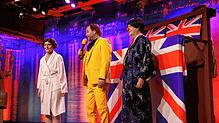 Ein denkwürdiger Moment: Claudia Zähringer und Norbert Heizmann kündigen bei der SWR-Fernsehfasnacht 2025 das Ende ihrer gemeinsamen ...
