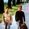 Dustin Hoffmann (links) spielt in „Rain Man“ einen hochbegabten Autisten. Der Film, in dem auch Tom Cruise (rechts) mitspielt, prägte ...