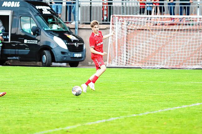 Bild 23: U19 des SC Freiburg gewinnt Test in Eggingen gegen den SV Schaffhausen mit 4:1 – wir haben Fotos!
