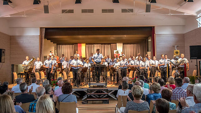 Das Heeresmusikkorps Ulm gastierte am Mittwoch zum siebten Mal in Inzigkofen.