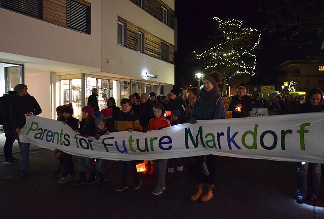Bild 14: Bilder von der zweiten Klima-Demo in der Markdorfer Innenstadt