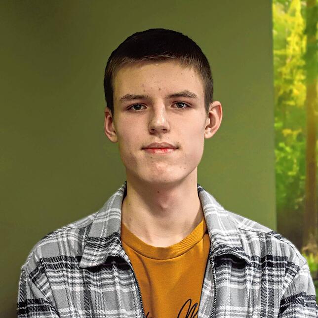Nazar Rozhko (16) lebt seit Mai 2022 in Deutschland. Aufgewachsen ist er in einer kleinen Stadt in der Nähe von Kiew.