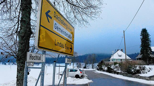 Die Straße von Unteribach nach Lindau wurde zuletzt saniert. Bild: Sebastian Barthmes