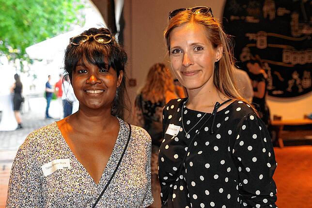 Tabea Scherer-Brunk und Franziska Schicht (SÜDKURIER Medienhaus).
