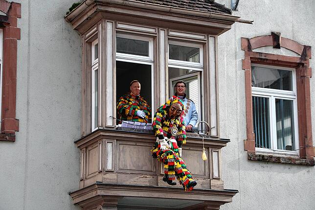 Bild 11: Bilder von der Entmachtung des Bürgermeisters im Saugatter in Stühlingen
