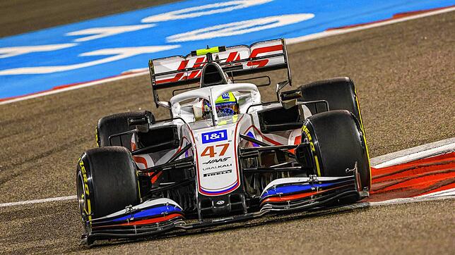 Mick Schumacher bei seinem Formel 1 Debüt in Bahrain.
