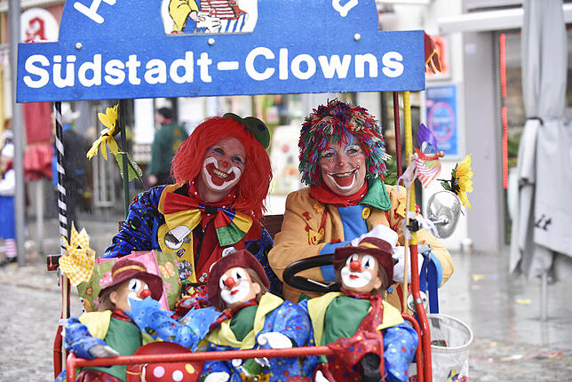 Bild 14: Bilder vom bunten Treiben am Fasnetsmontag in Villingen (2)