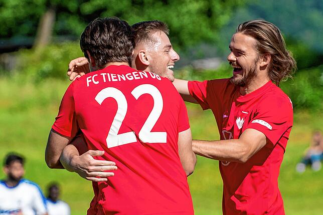 Jubel beim FC Tiengen 08.