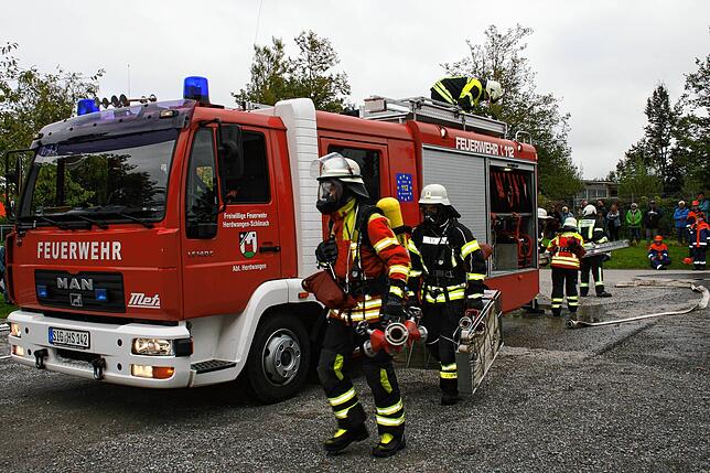 Bild 5: So war das Schlachtfest der Pfullendorfer Feuerwehr