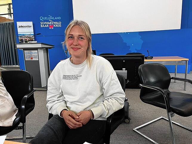 Lena Ummenhofer ist die Leiterin der DRK-Landesschule Villingen-Schwenningen und gibt ehrenamtlich fachspezifisches Sprachtraining für ...