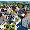Das Zentrum der Stadt Radolfzell: Es fehlt an Wohnraum, zeitgleich gibt es im Internet etliche Ferienwohnungen, die nicht als solche ...