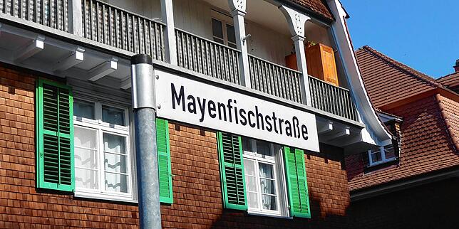 Bild 3: Wie lebt es sich in Konstanz? Hinter diesen Holzfassaden stecken Geschichten, die nur die Anwohner kennen &ndash; zu Gast in der Turniersiedlung