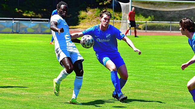 Deckel drauf: Noah Sick, hier auf dem Archivbild beim Grieshaber-Cup in Laufenburg, kam nach der Pause und traf zum 3:0-Endstand für den ...