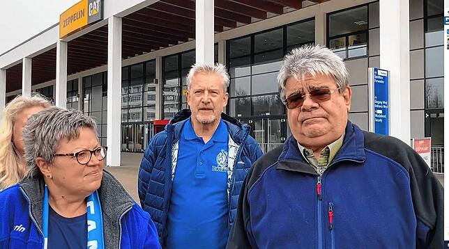 Etwas Verständnis für die Position der Stadt hat SPD-Gemeinderat Rudi Krafcsik (rechts im Bild)