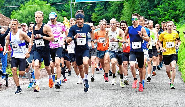 Bild 10: Omar Tareq und Michaela Gertis gewinnen den 34. Wehratallauf – und wir haben Fotos!