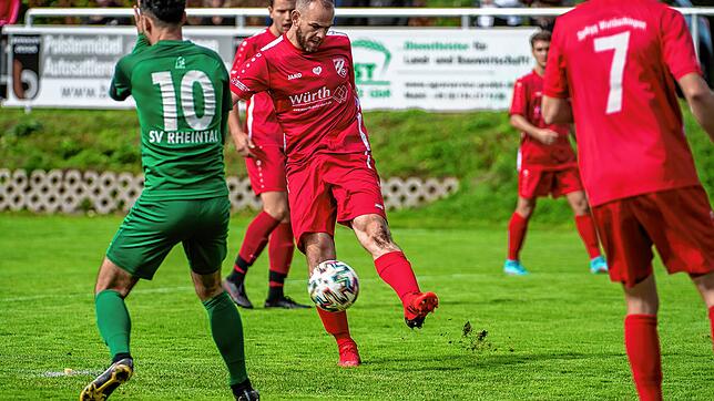 Doppelt: Niko Bischoff &ndash; hier ein Archivbild &ndash; erzielte zwei Treffer für die Spvgg.- Wutöschingen beim 6:0-Sieg im Derby ...