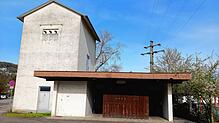 Die WC-Anlagen am Reitstall in Tiengen wird derzeit zurückgebaut.