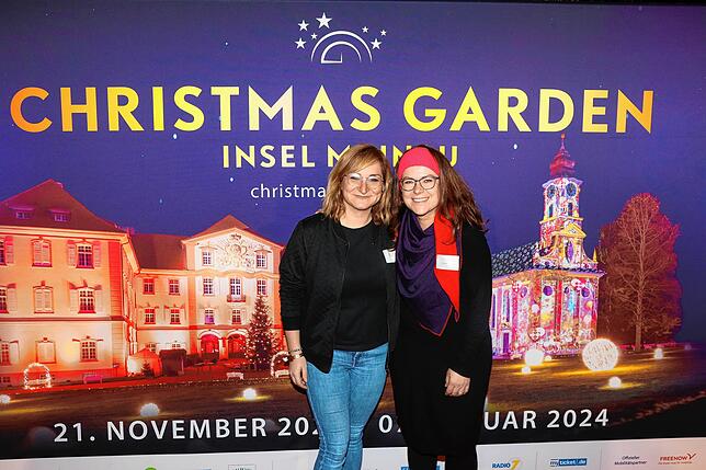 Bild 22: Insel Mainau: Bilder vom Start des Christmas Garden 2023 - Teil 2